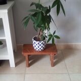 Vintage solid wood stool