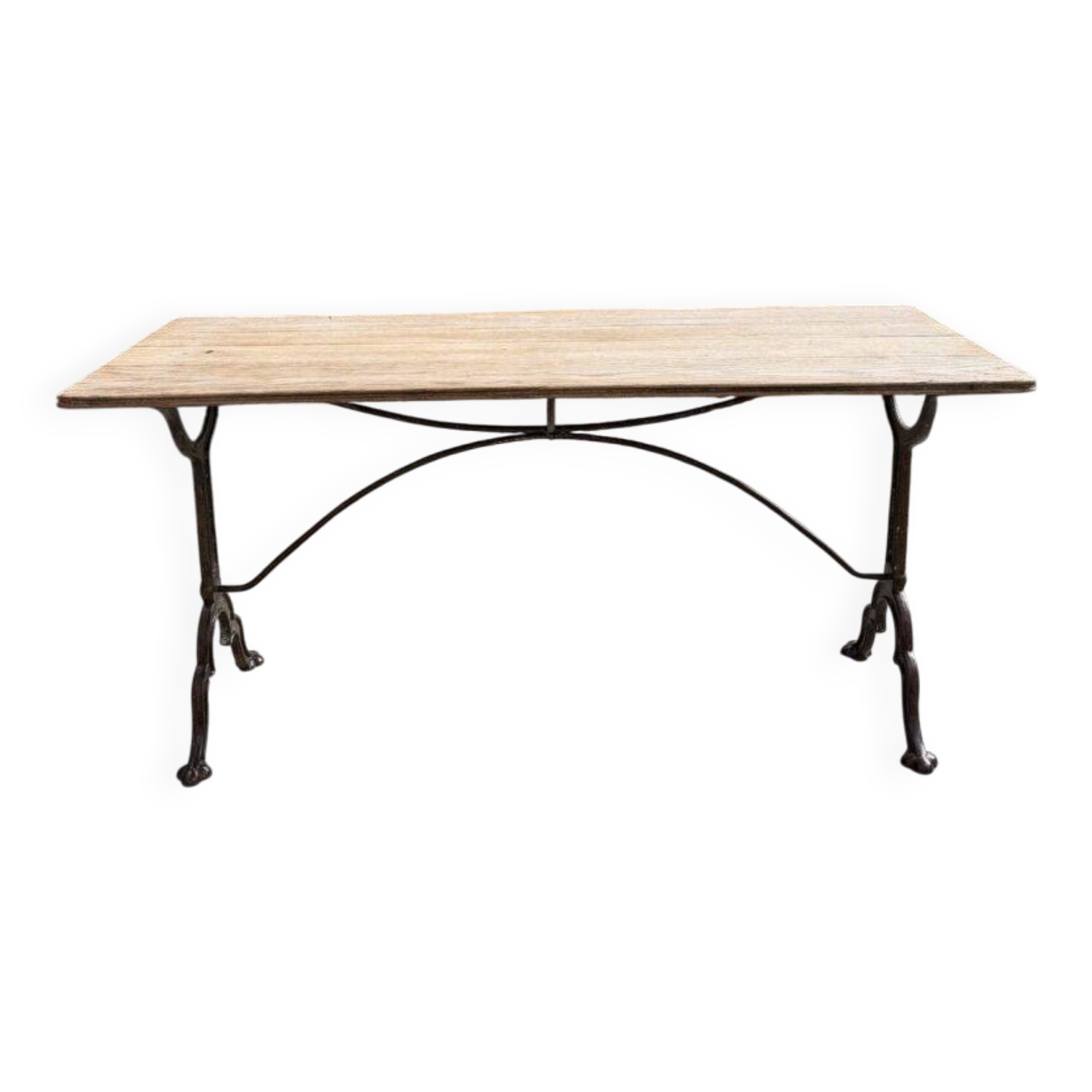 Grande table bistrot début XXème