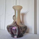 Large early 20th century Loetz Bohemia iridescent art glass vase