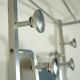 Coat rack wardrobe art deco tinplate 1930