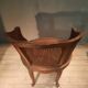 Fauteuil de burreau canné style Louis XV