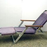 Rare deck chair from Transatlantico Michelangelo 1965