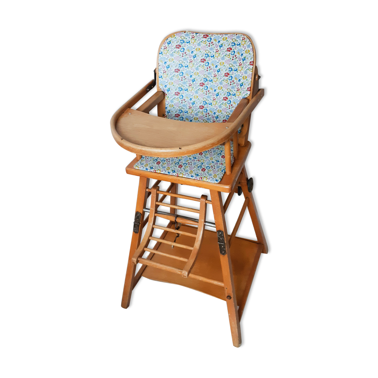 Wooden high chair for children