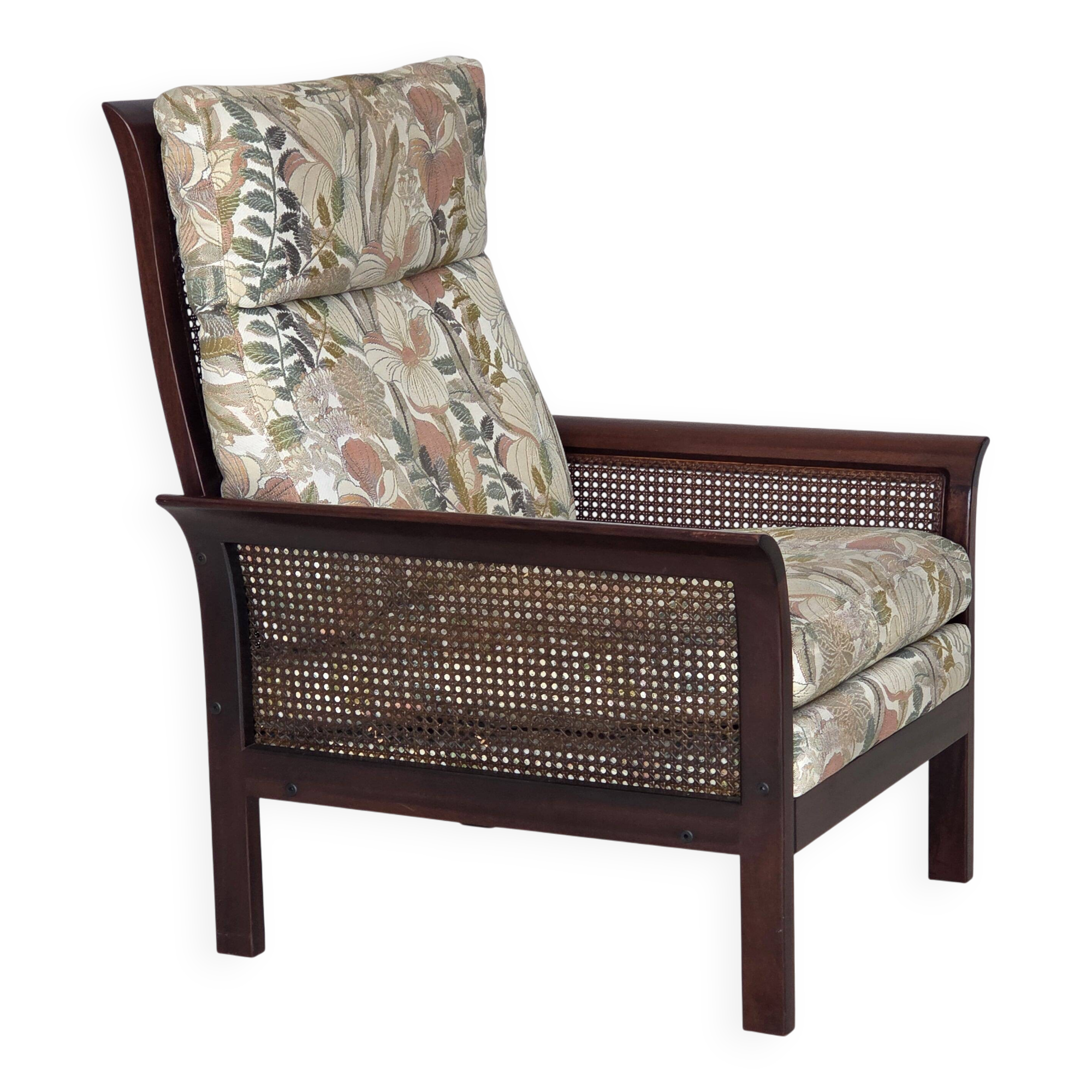 1970s, Swedish highback armchair by Arne Norell.