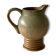 Pitcher in art deco sandstone