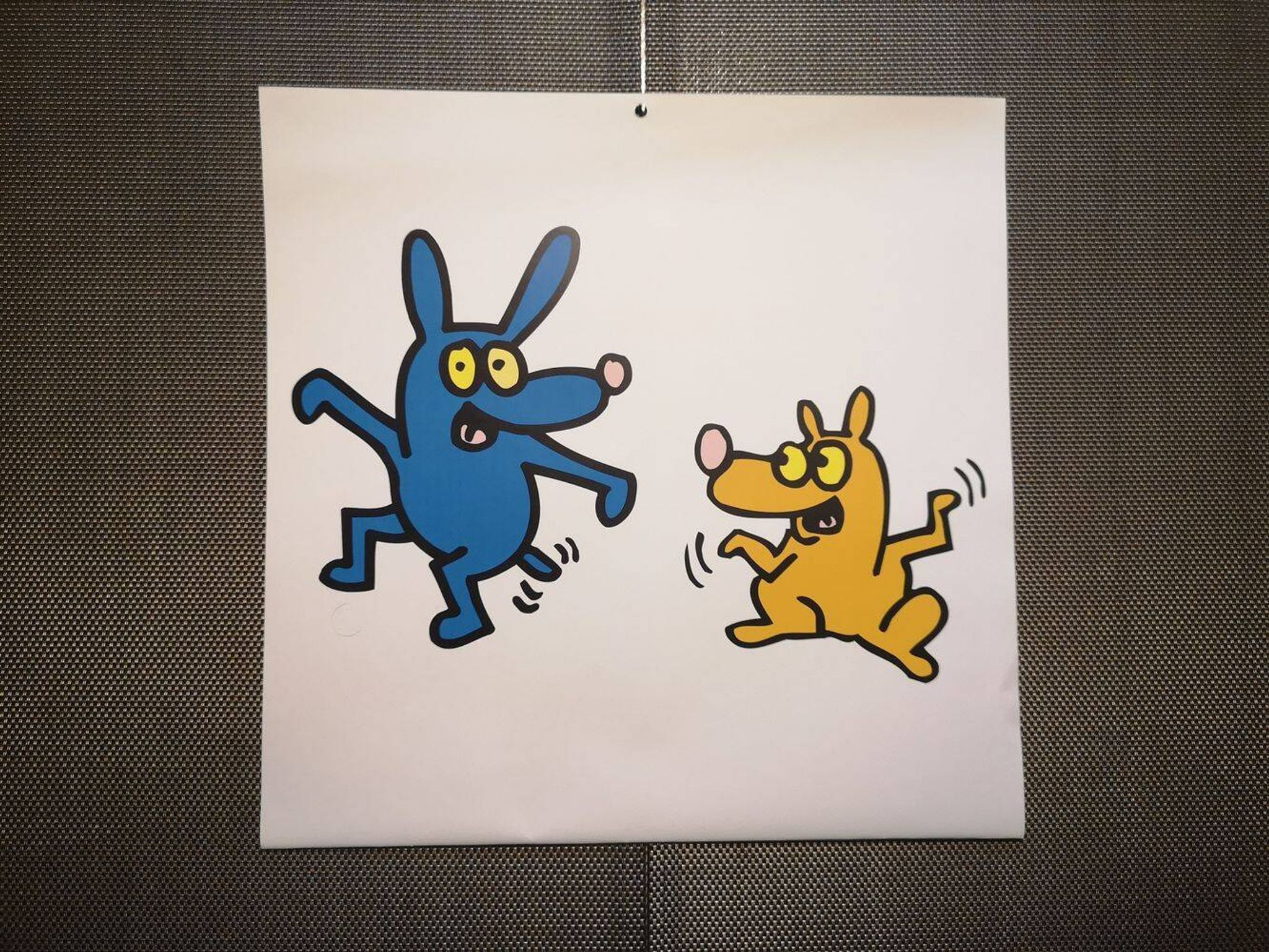 Illustration de Keith Haring - Série 'Animals' - 2/12