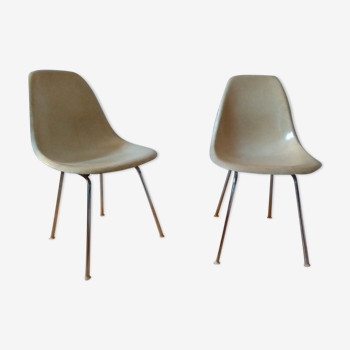 Pair of chairs DSX by Charles & Ray Eames for Herman Miller 50/60