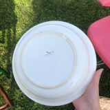 Plat vintage rouge