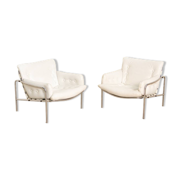 Pair of "SZ08" Osaka armchairs by Martin Visser for Spectrum 60's
