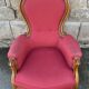 Pair of Louis Philippe style armchairs, vintage, 1960s