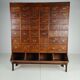 Early 20th century oak apothecary cabinet with 42 drawers