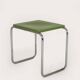 Restored Bauhaus Chromed Tubular Steel Stool from Slezak, 1930s