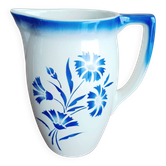 Ancien broc de toilette Boch La Louvière