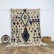 Handmade Moroccan Berber rug 245 x 154 cm
