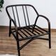 Vintage bamboo and rattan armchair