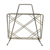Gold metal magazine holder