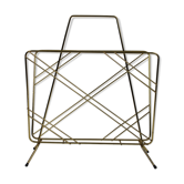 Gold metal magazine holder