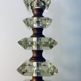 Art deco glass lamp base