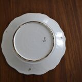 Assiette plate signée et numérotée
