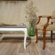 Pair of Louis XVI armchairs, upholstered in giraffe-pattern velvet