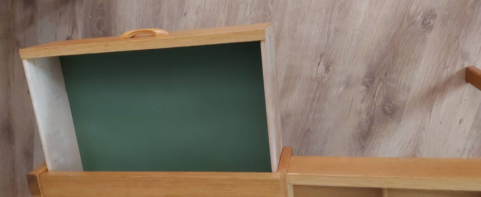 Bureau Coiffeuse en Teck Danemark Années 1960