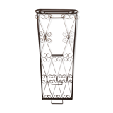 Porte manteau ancien fer forgé noir