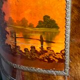 Old showcase of Martin varnish Louis XV style.