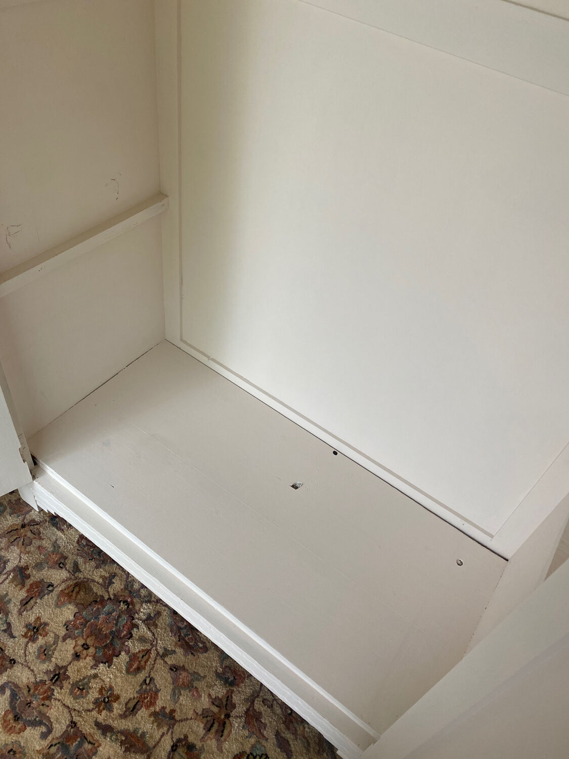 Parisian wardrobe repainted