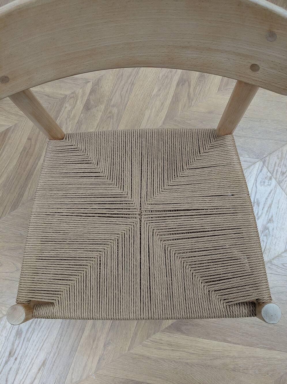 4 J39 Folkestol chairs by Borge Mogensen