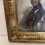Oil on panel Painted portrait of a gentleman Signed and dated 1842 / XIX
