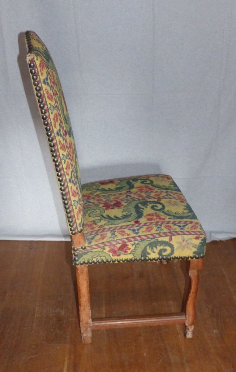 Series of 4 chairs louis XV era