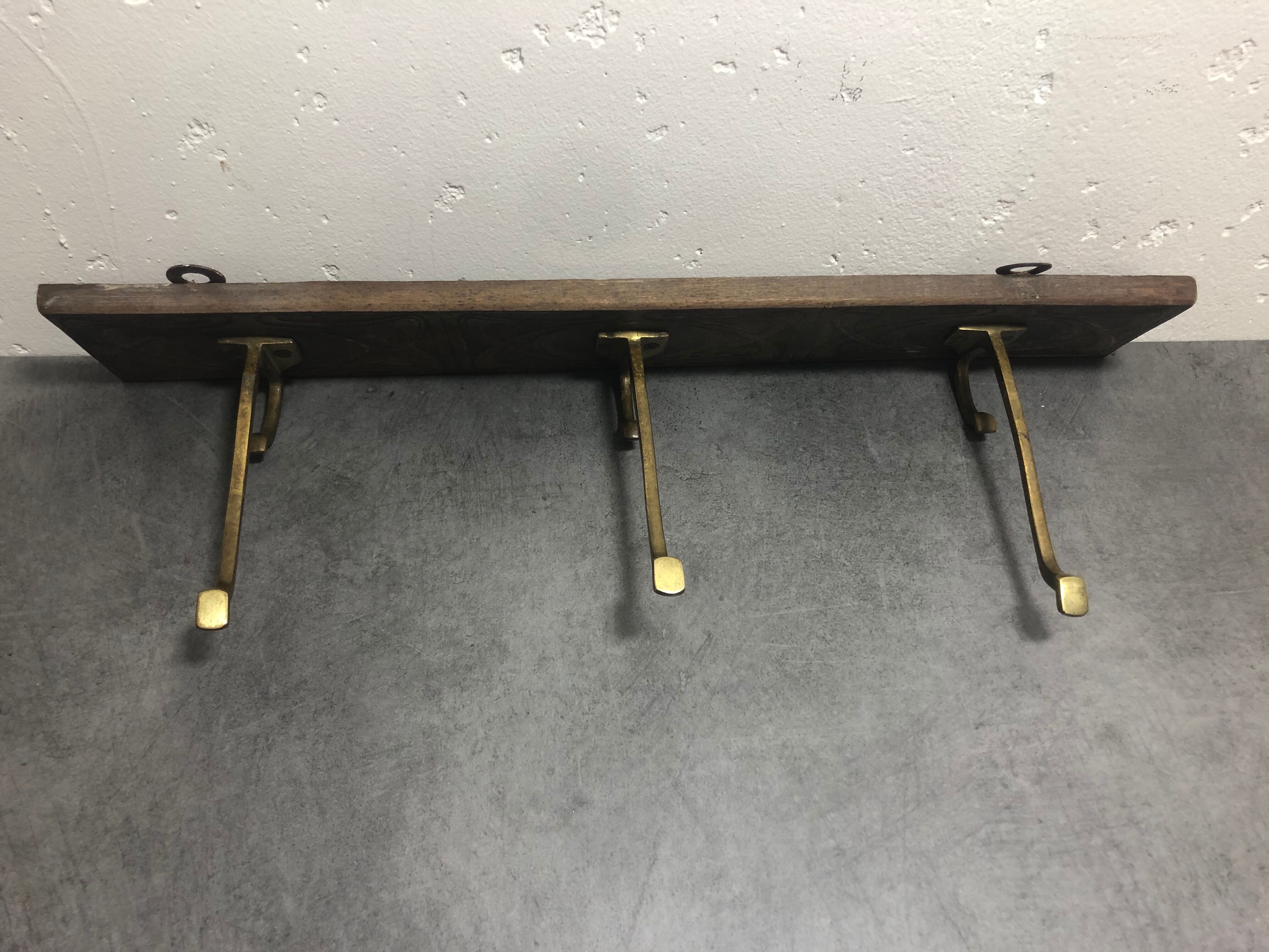 Art nouveau coat rack