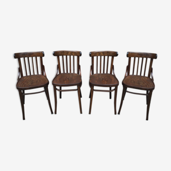 Set 4 chaises bistrot