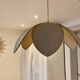 Vintage flower petal suspension