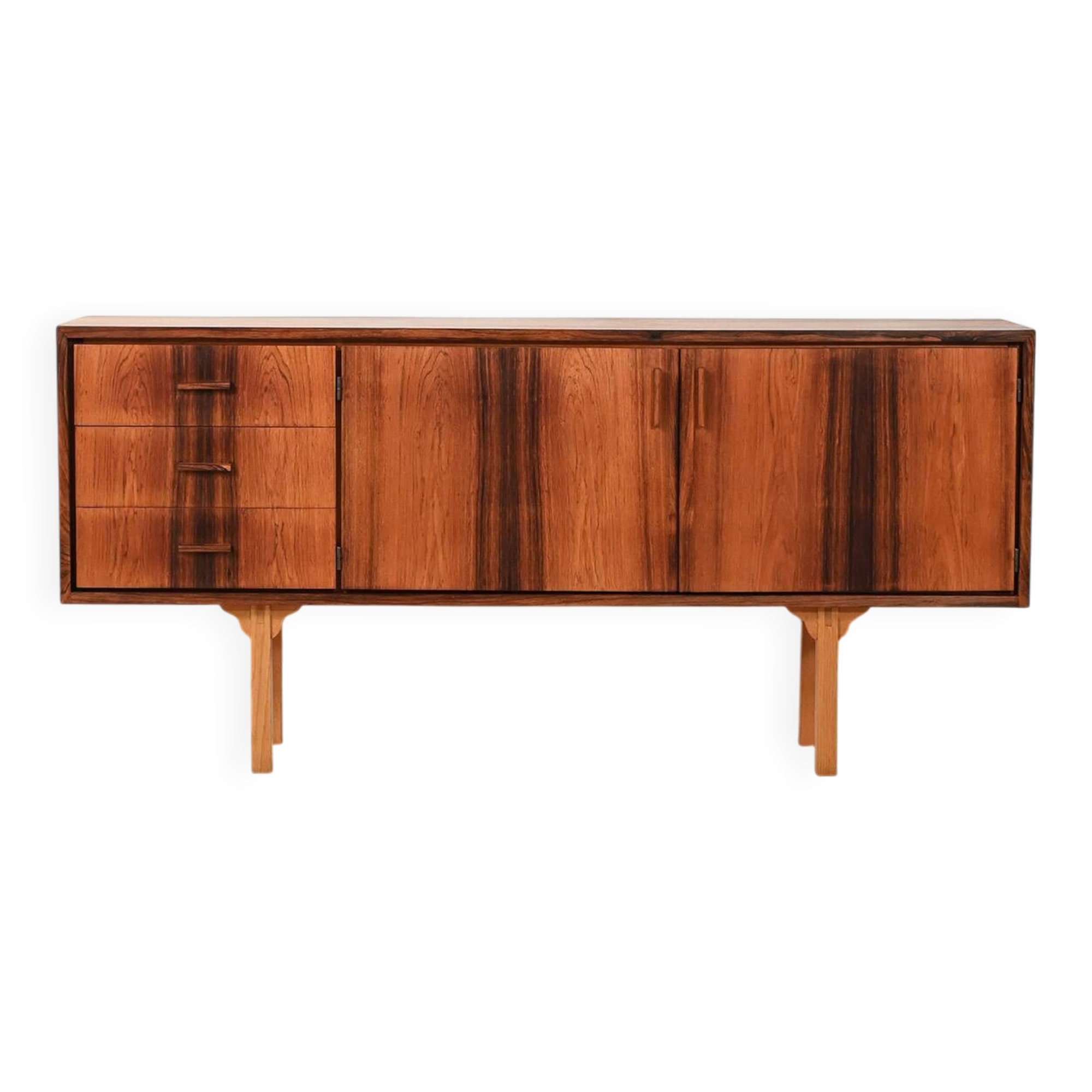 Buffet scandinave en palissandre