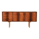 Buffet scandinave en palissandre