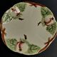 Plate in slip Choisy le Roi apples early twentieth century