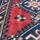 Ancien tapis turc oushac, 204x120cm