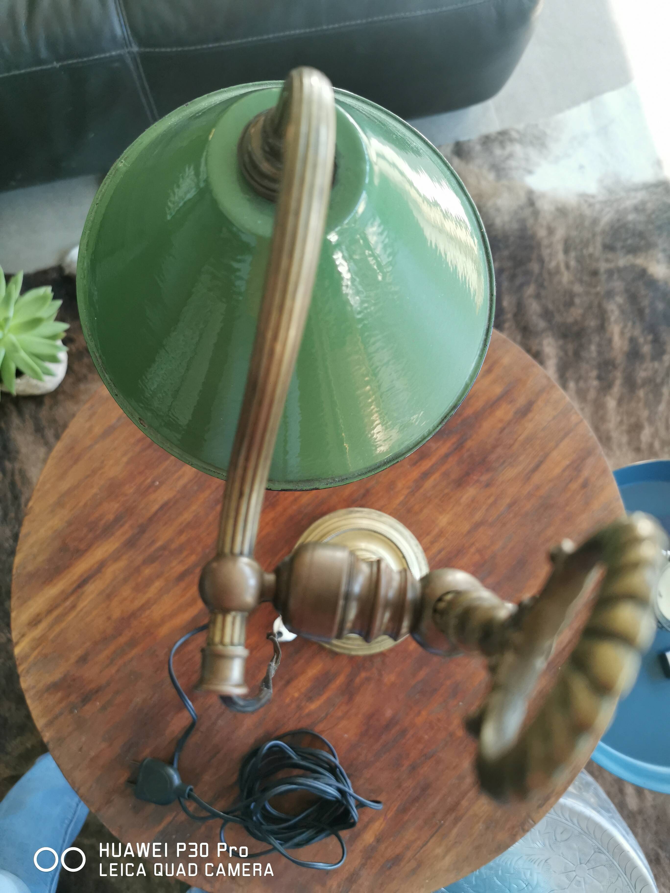 Old Quinquet type watchmaker's lamp