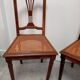 Lot de 2 chaises avec cannage