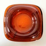 Vintage glass ashtray 1970