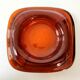 Vintage glass ashtray 1970