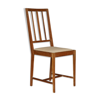 English arts & crafts oak side chair. 1930s