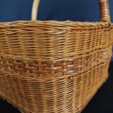 Vintage wicker basket 40 cm