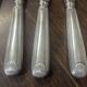 Set of 12 silver-plated metal knives, shell model, from CAILAR BAYARD