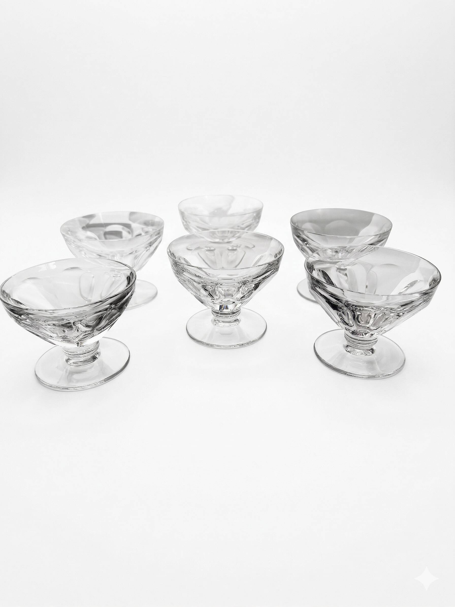 Digestif Service Crystal Baccarat - Harcourt Model (Decanter + 8 Glasses)