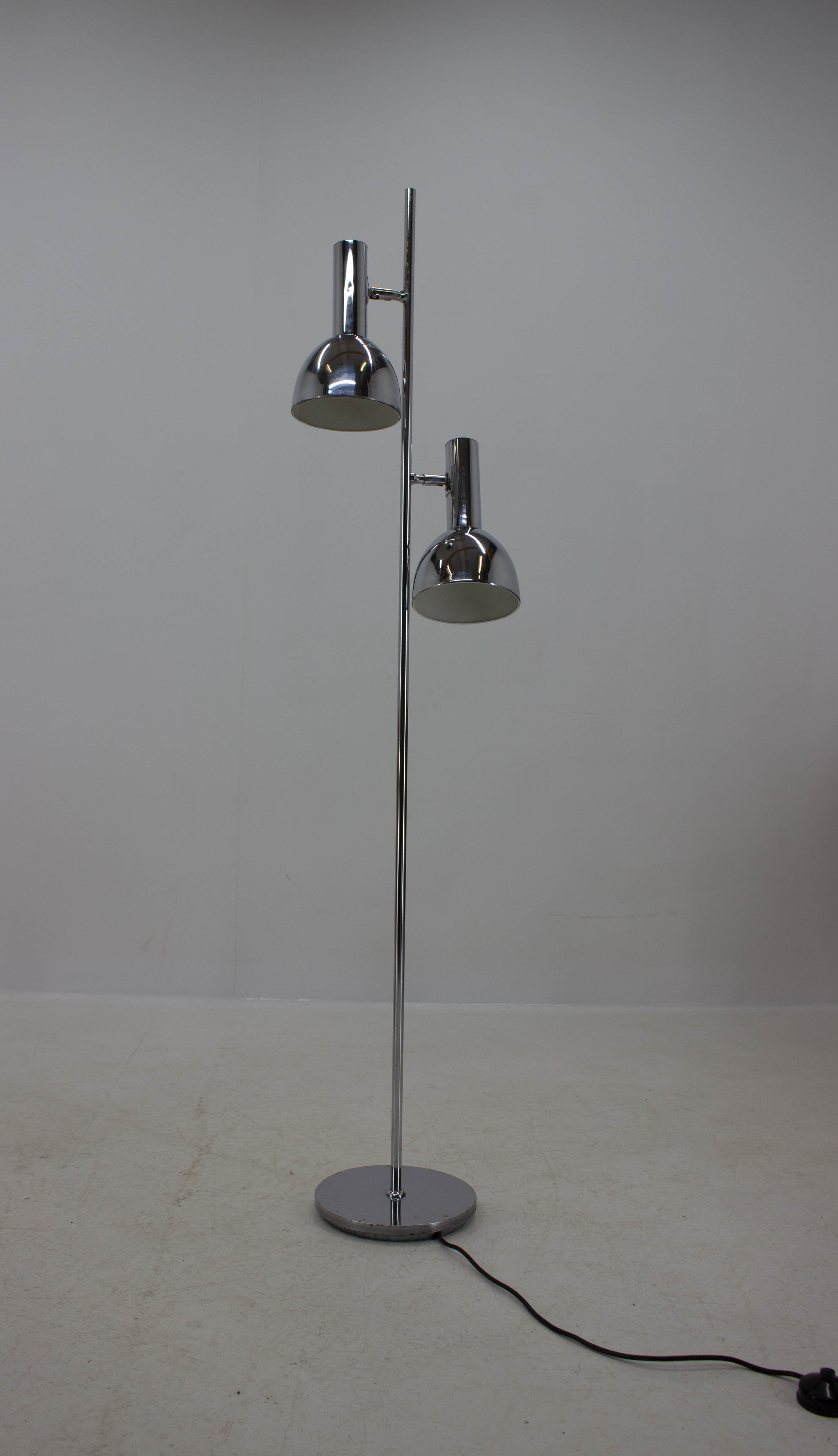 Floor lamp with two shades, Germany, 1970s