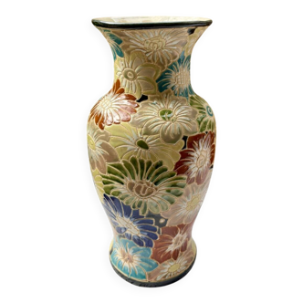 Mosaic ceramic vase