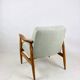 Vintage armchair GFM 300-202 design J.Kedziorek Loft 70s vintage light green