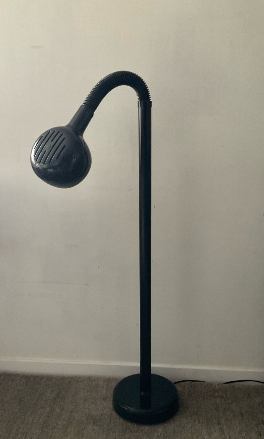 Cobra floor lamp by Fagerhults Sweden from the 70s